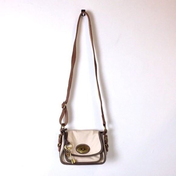 Fossil #54 crossbody bag safari boho style in EUC - Picture 10 of 10